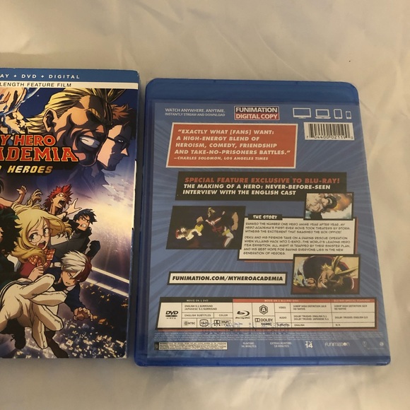 My hero academia Blu-ray - Picture 3 of 3